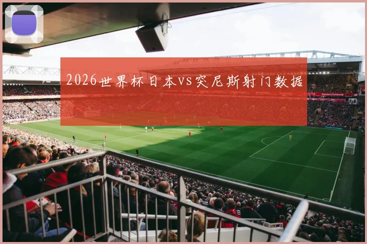 2026世界杯日本vs突尼斯射门数据